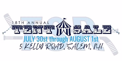 18th Annual Tent Sale