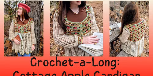 Crochet a Long: Cottage Apple Cardigan