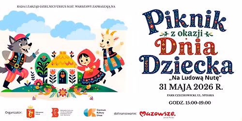 Piknik z okazji Dnia Dziecka \u201eNa ludow\u0105 nut\u0119"