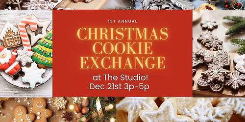 \ud83c\udf6a Christmas Cookie Exchange at Tina Williams Art Studio! \ud83c\udf84