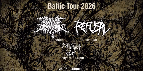 Putrid Defecation (FI), Refusal (FI) and Dehydrated Goat (LV) at Klubas "Lemmy"