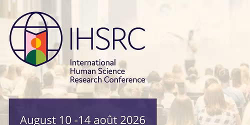 43rd International Human Science Research Conference