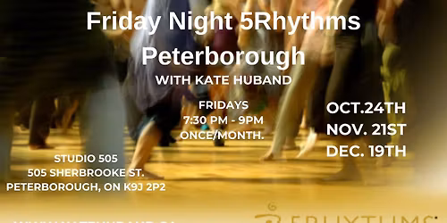 Friday Night 5Rhythms Peterborough