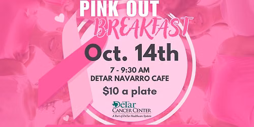 Pink Out Breakfast presented by DeTar Cancer Center