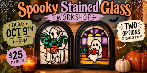 Spooky Stained Glass Workshop