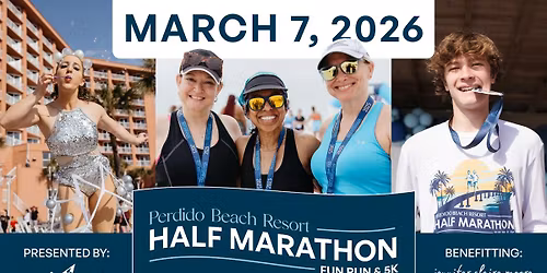 3rd Annual Perdido Beach Resort Half Marathon, 5k, & Fun Run