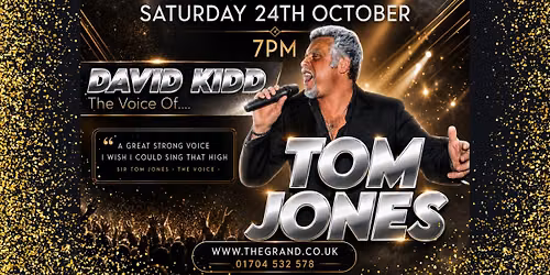 Tom Jones Tribute Night