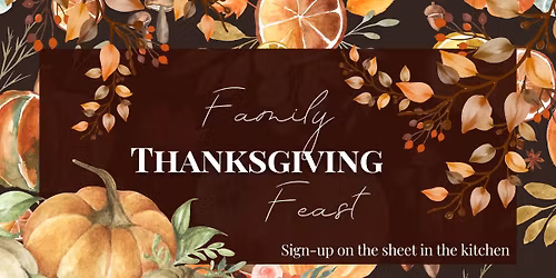 BKCC Thanksgiving Feast