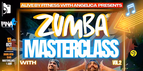 ZUMBA MASTERCLASS VOL.2 w/ RAMIRO 🇦🇷 & PRESCOTT 🇺🇸