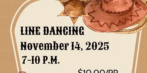 Line dancing at Danbury Elks