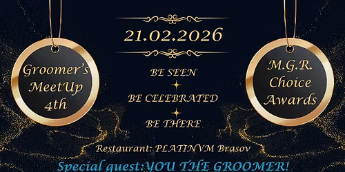 Groomer\u2019s MeetUp 2026 & MGR Choice Awards