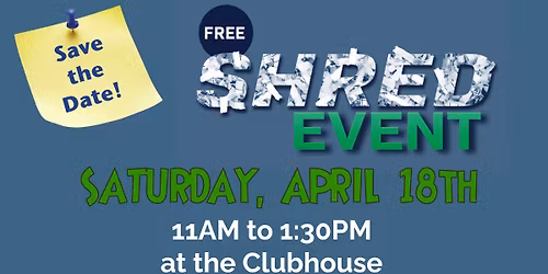 Free Shred Event