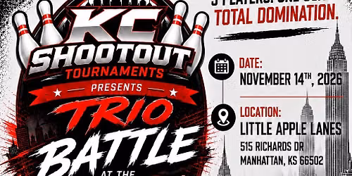 Trio battle at the little Apple Manhattan and