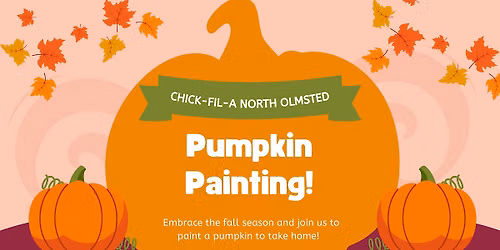 Pumpkin Painting at Chick-fil-A North Olmsted