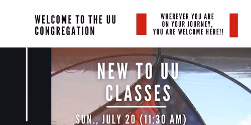 New to UU Classes 2025-26