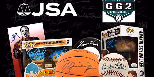 JSA at GG2 Sports Cards