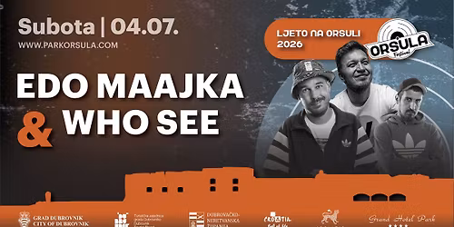 Edo Maajka & Who see\/Nema ja\u010dih\/Dupli koncert