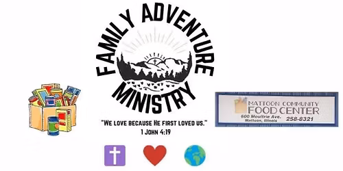 Pack food boxes with FAM at the Mattoon Community Food Center