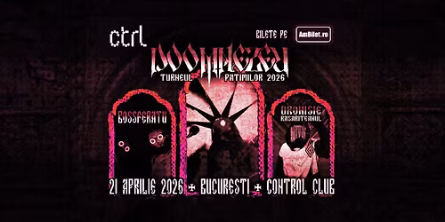 Doomnezeu \/ Bossferatu \/ Dronisie R\u0103s\u0103riteanul @ Control Club, Bucure\u0219ti