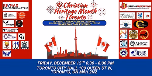 Christian Heritage Month Toronto Celebration