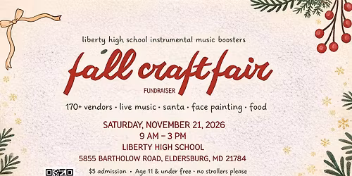 LHSIMB Fall Craft Fair Fundraiser