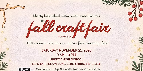 LHSIMB Fall Craft Fair Fundraiser