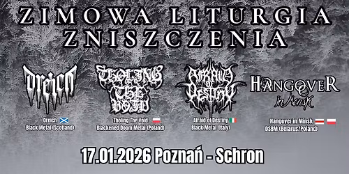 Zimowa Liturgia Zniszczenia - Pozna\u0144, Schron