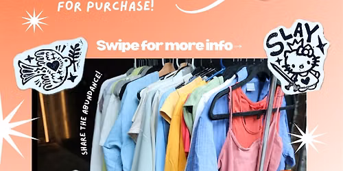 Seattle Clothing Swap & Live Block Printing