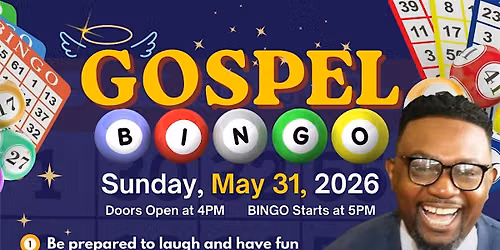 Gospel Bingo: Faith, fellowship, fun, and the chance to win cash and prizes