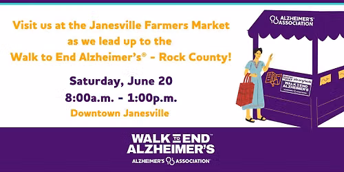 Visit us at the Janesville Farmers Market!