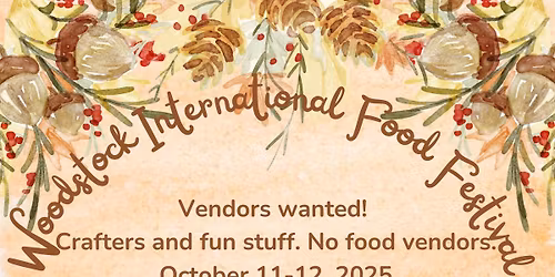 Woodstock International Food Festival