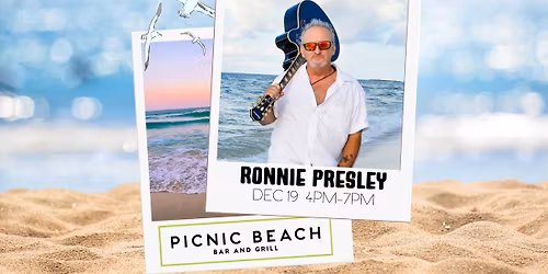 Live Music Friday with Ronnie Presley!