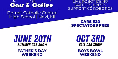 Cars & Coffee by CC Robotics