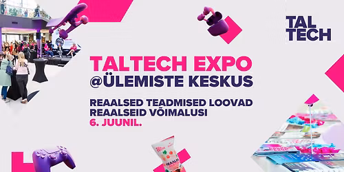 TalTech Expo @\u00dclemiste keskus