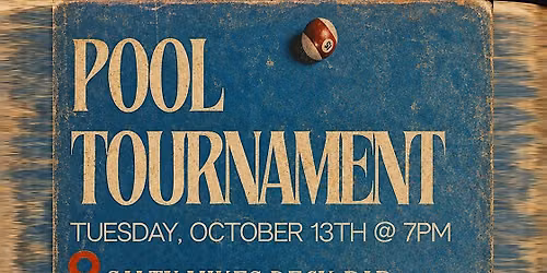 Tighten Up Pool Tournament at Salty Mikes