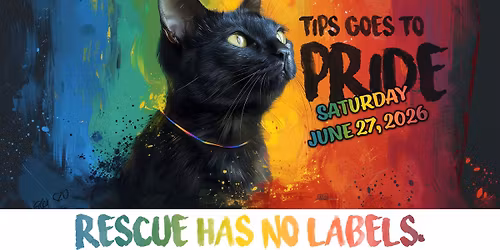 TIPS Goes to Pride! Because rescue has no labels.