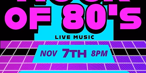 \u2728Rock of 80\u2019s @ Icons!\u2728