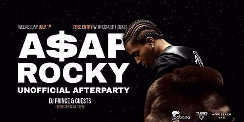 A$AP Rocky Un-Official After Party on Canada Day!