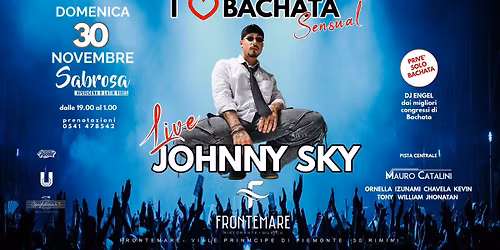 BACHATA LIVE- JOHNNY SKY a RIMINI