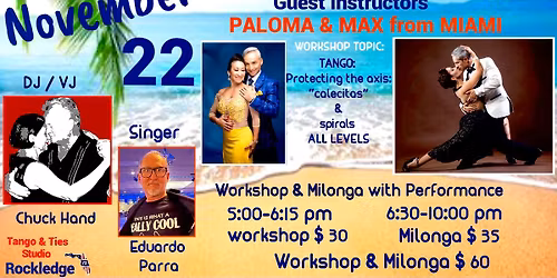 Grand Fall Saturday Milonga \u201c La Reunion de Amigos \ud83d\udc95\u201d