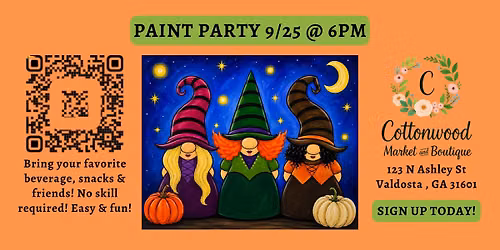 Hocus Pocus Paint Night
