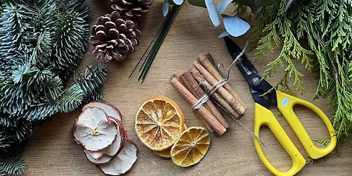Christmas wreath workshop