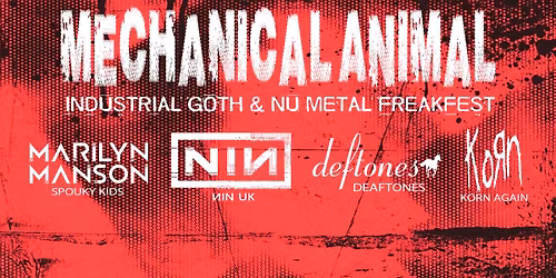 Mechanical Animal met tributes aan Korn, Deftones, Marilyn Manson & Nine Inch Nails in MEZZ
