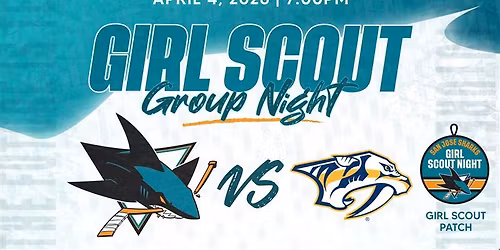 San Jose Sharks Girl Scout Night