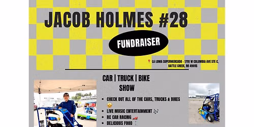 Jacob Holmes #28 Fundraiser