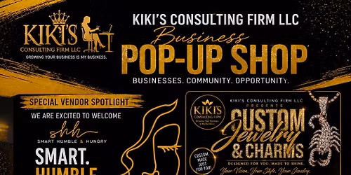 Kiki\u2019s consulting firm LLC business pop-up shop