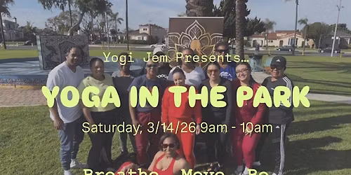 Yoga in the Park with Yogi Jem