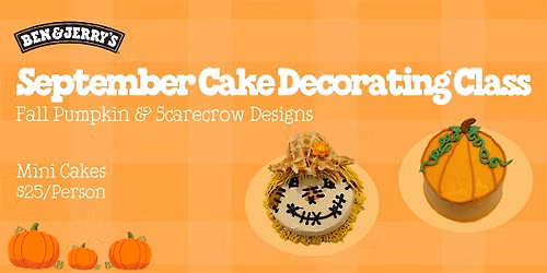 September Cake Decorating Class, New Haven