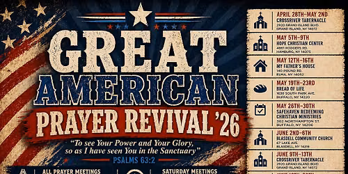 Great American Prayer Revival '26 (WNY) 