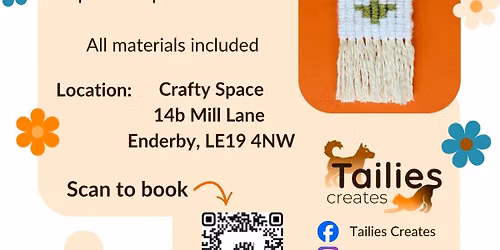 Pixel Macrame Mini Flower Craft Workshop